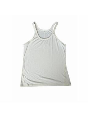 Lululemon Athletica Tank Top Womens Size 6 Yellow Ribbed Scoop Neck Yoga